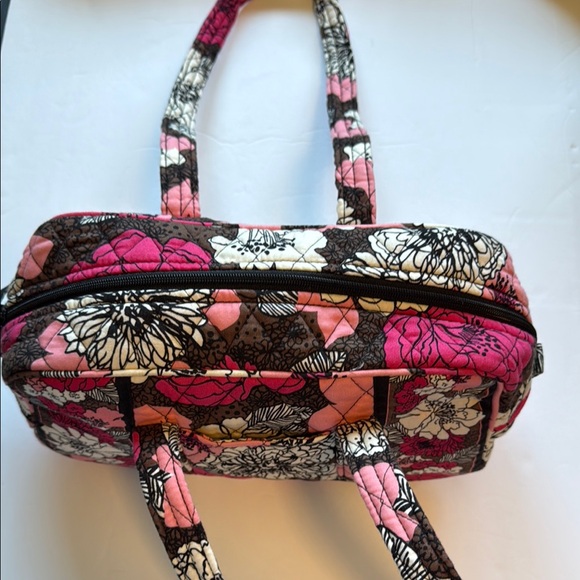 Like new Vera Bradley Floral Fabric Shoulder Bag Lightweight & Washable! - Picture 12 of 17